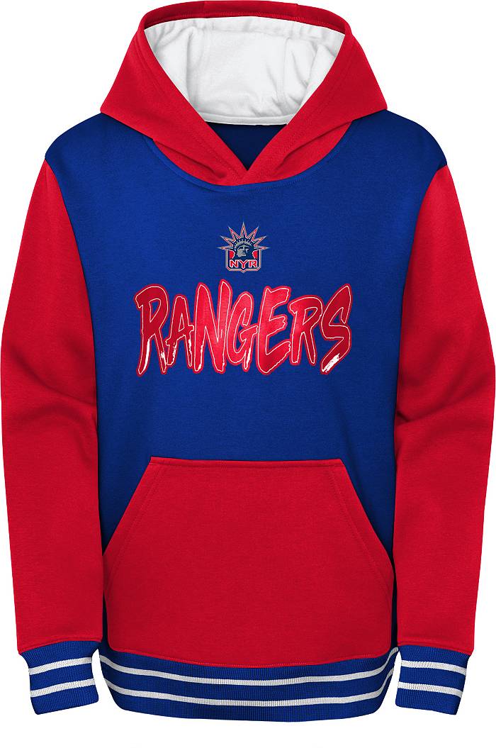 Outerstuff Prime Pullover Hoodie - NY Rangers - Youth