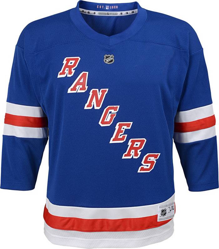 Athletic Knit Pro Series Ny Rangers White Jersey, Hockey
