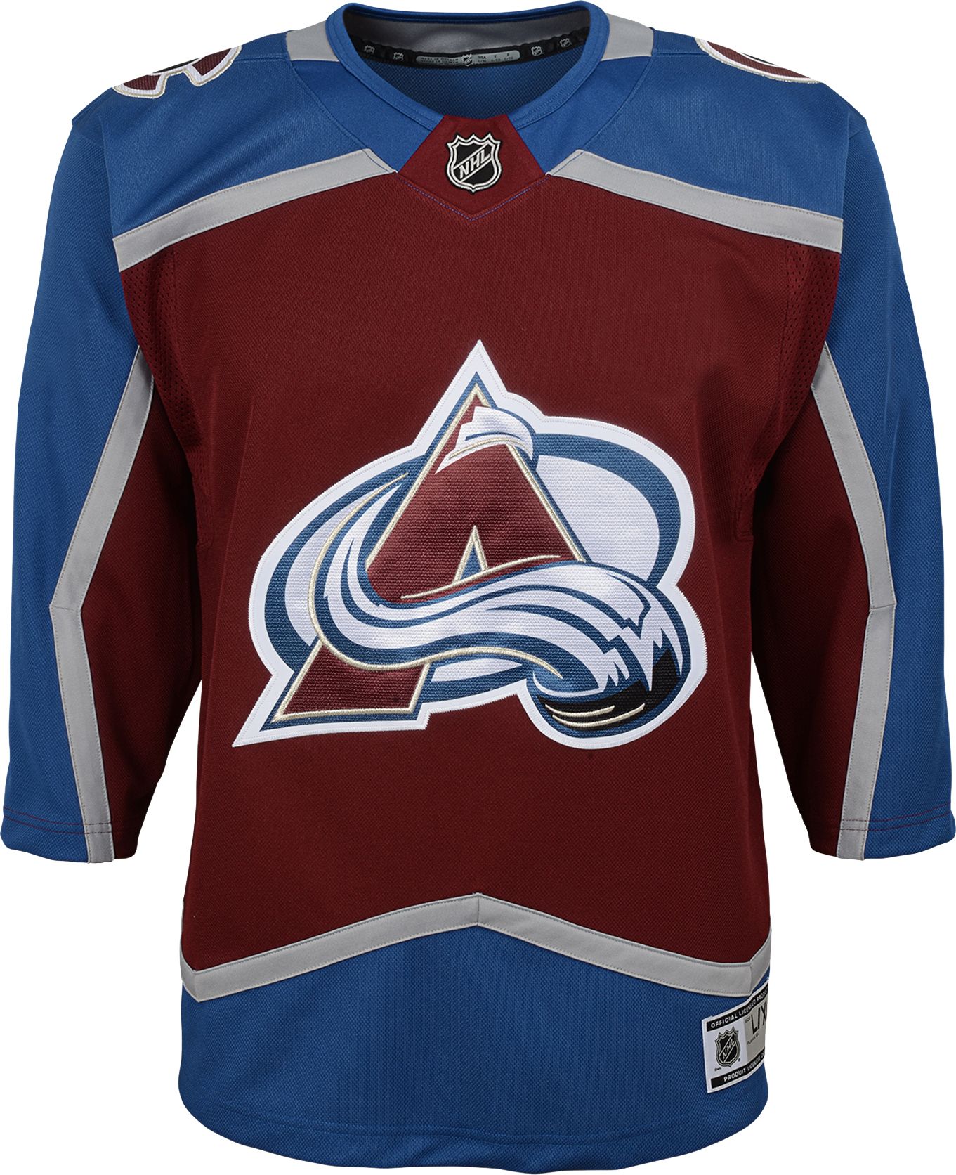 colorado avalanche home jersey