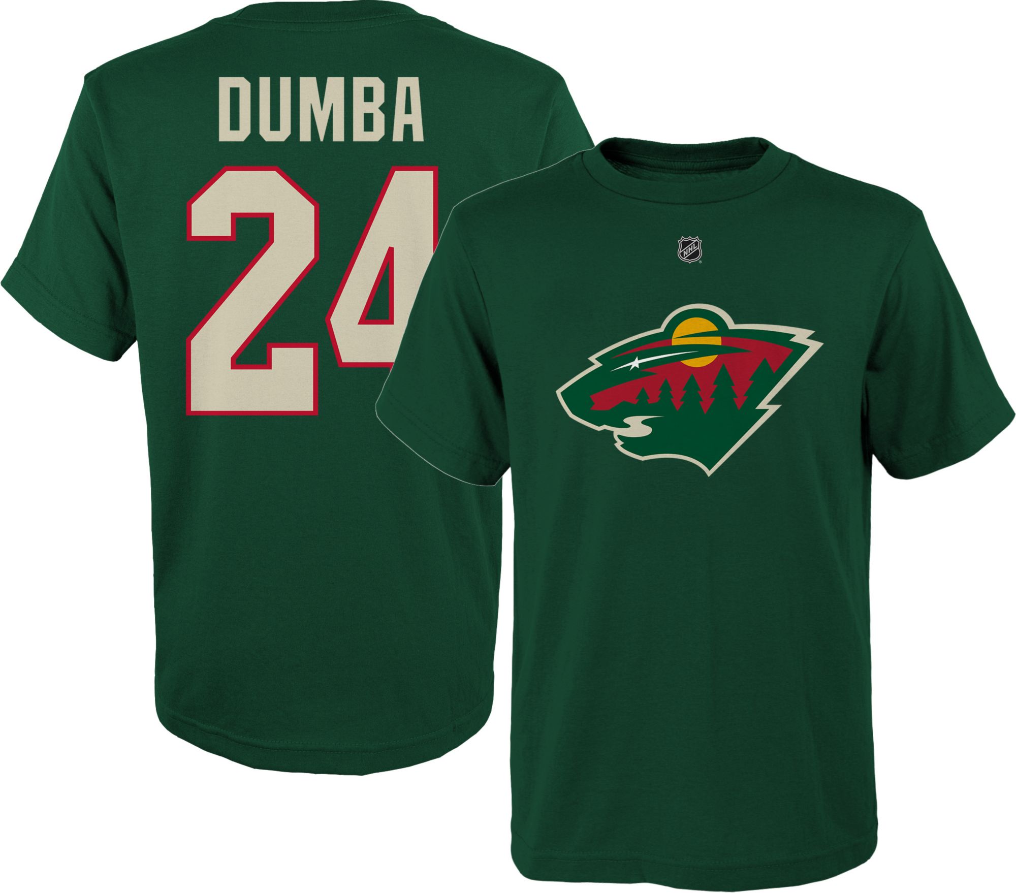 Outerstuff Youth Kirill Kaprizov Green Minnesota Wild 2023/24 Alternate