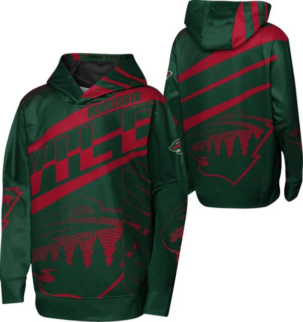 Mn wild 2024 jersey hoodie