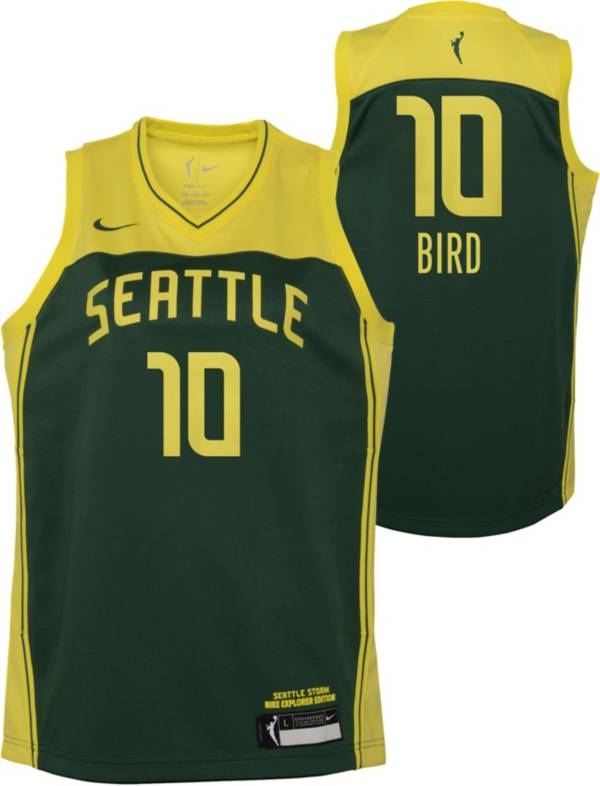 wacht lever fles Nike Youth Seattle Storm Sue Bird #10 Navy Replica Jersey | Dick's Sporting  Goods