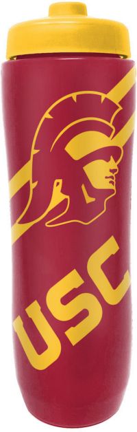 Nebraska Cornhuskers Squeezy Water Bottle – 32oz, BPA-Free, Team Logo, Leakproof Cap
