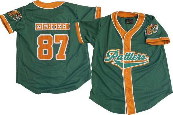 Men's Miami Dolphins 50th perfect season Baseball Jersey -   Worldwide Shipping