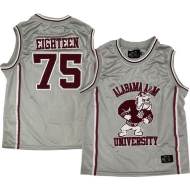 sorry, Tones of Melanin Alabama A&M Bulldogs Grey Basketball Jersey is currently out of stock