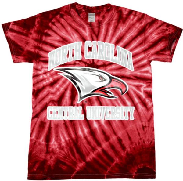 Tones of Melanin North Carolina Central Eagles Maroon Tie-Dye T