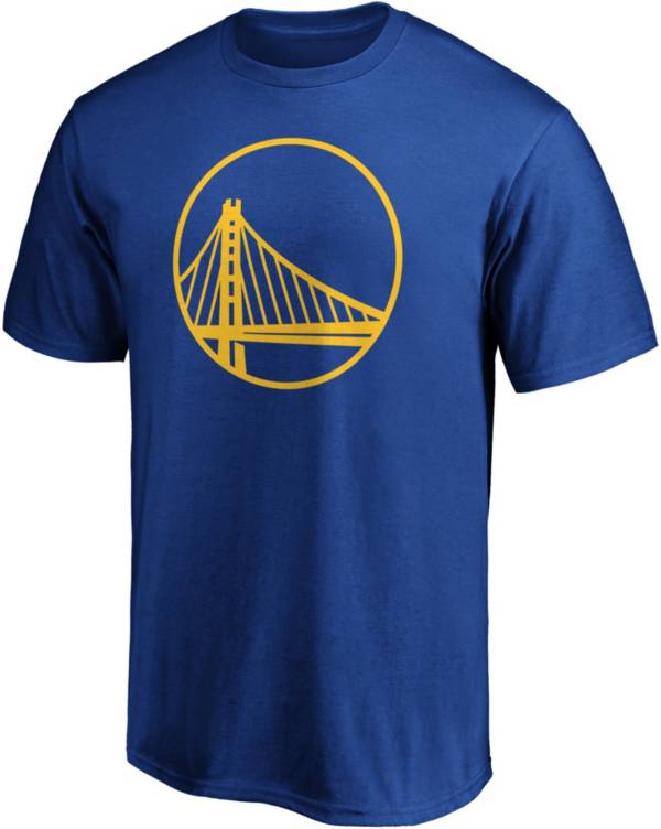 NBA Golden State Warriors Blue Cotton Logo T-Shirt | Dick's ...