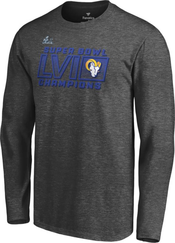 NFL 2021 Super Bowl LVI Champions Los Angeles Rams Fumble Long Sleeve T-Shirt