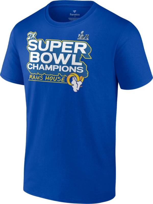 NFL 2021 Super Bowl LVI Champions Los Angeles Rams Parade T-Shirt