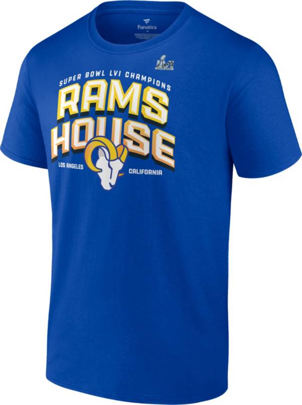 NFL 2021 Super Bowl LVI Champions Los Angeles Rams 'Rams House' Running Back T-Shirt