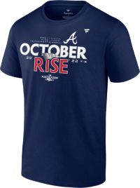 Men's Fanatics Branded Navy Atlanta Braves 2023 Postseason Locker Room T- Shirt