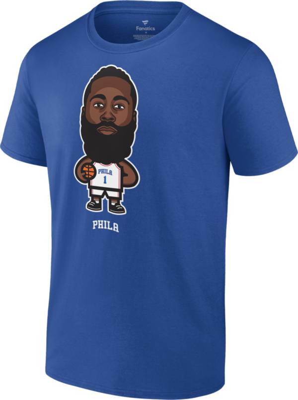 NBA Men's Philadelphia 76ers James Harden Core Start Royal Blue T-Shirt product image