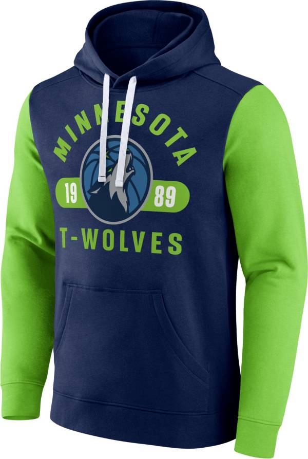 NBA Men s Minnesota Timberwolves Navy Pullover Hoodie