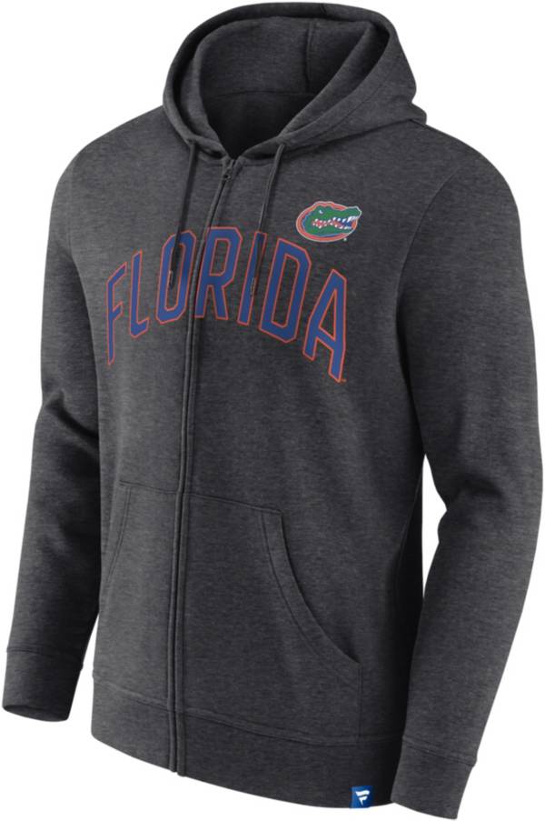 Florida Zip Up Sweatshirt Grey