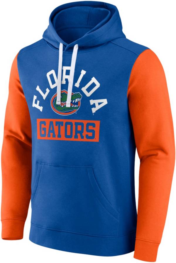 NCAA Men's Florida Gators Blue Colorblock Pullover Hoodie product image