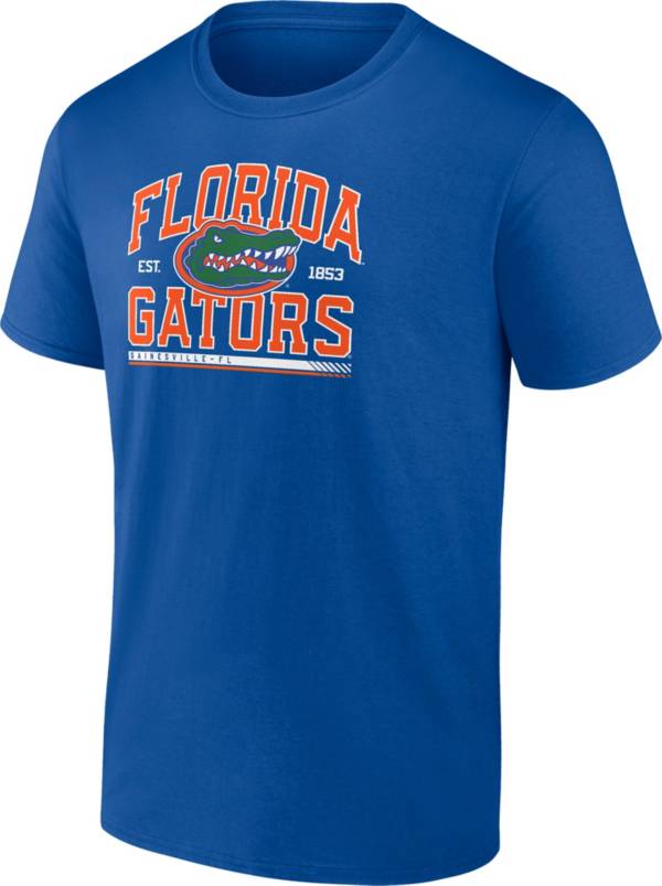 NCAA Men's Florida Gators Blue Modern Stack T-Shirt product image