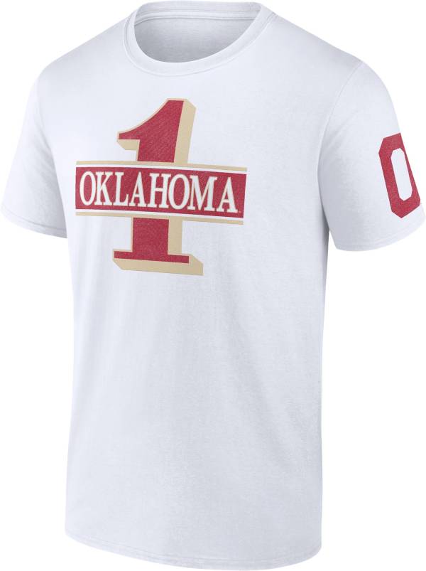 NCAA Men's Oklahoma Sooners White 'There's Only One' T-Shirt product image