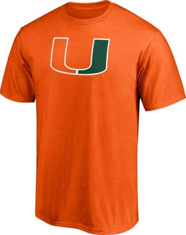 NCAA Men's Miami Hurricanes Orange Promo T-Shirt product image