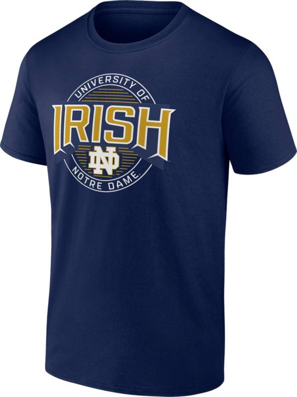 NCAA Men's Notre Dame Fighting Irish Navy Last Leg Icon T-Shirt product image