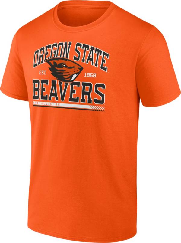 NCAA Men's Oregon State Beavers Orange Modern Stack T-Shirt product image