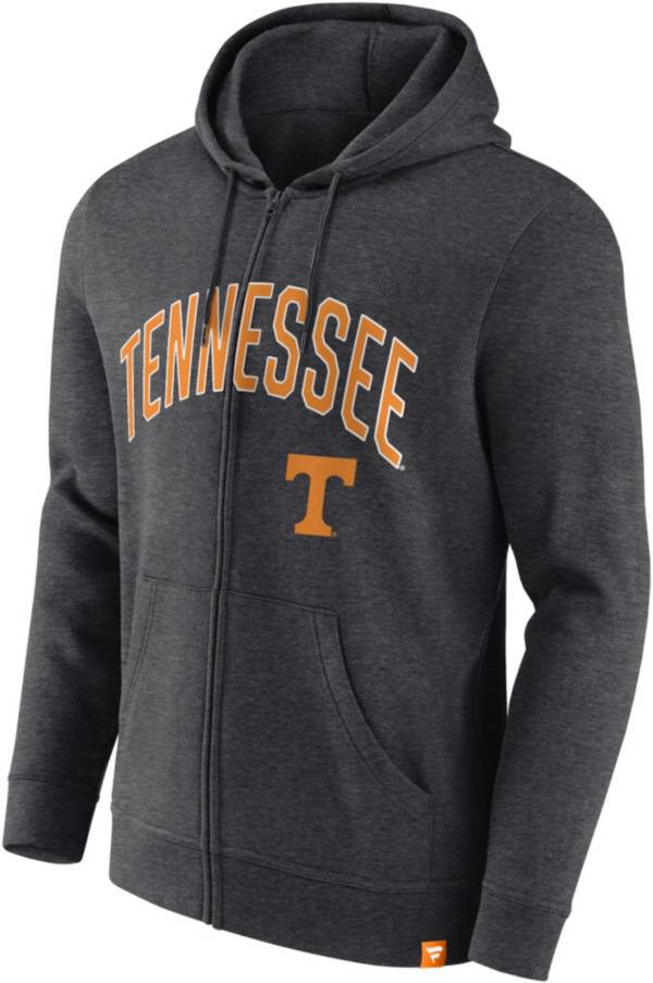 NCAA Men's Tennessee Volunteers Grey Iconic Zero Sum Full-Zip Hoodie product image