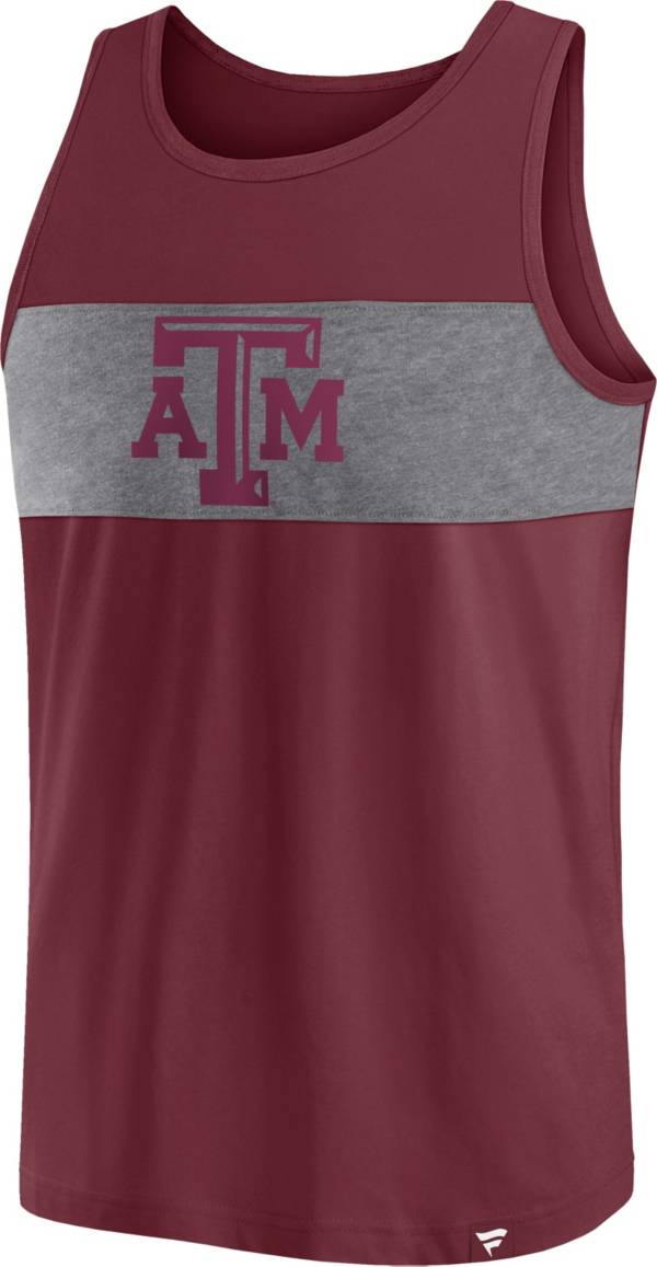 NCAA Men's Texas A&M Aggies Maroon Iconic TankTop product image