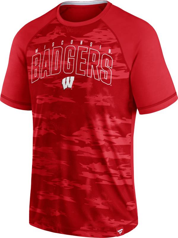NCAA Men's Wisconsin Badgers Red Archo T-Shirt product image