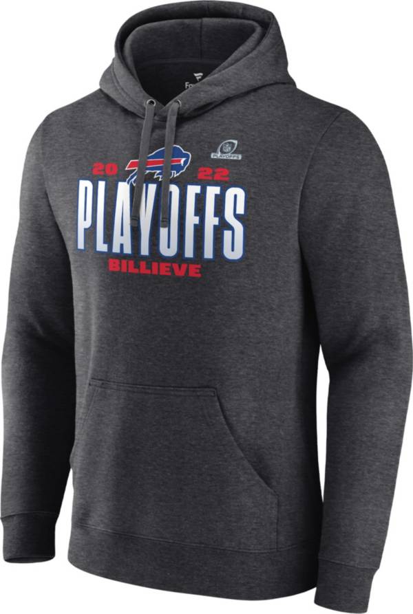 NFL Men's Buffalo Bills Playoffs 2022 Time Charcoal Hoodie product image