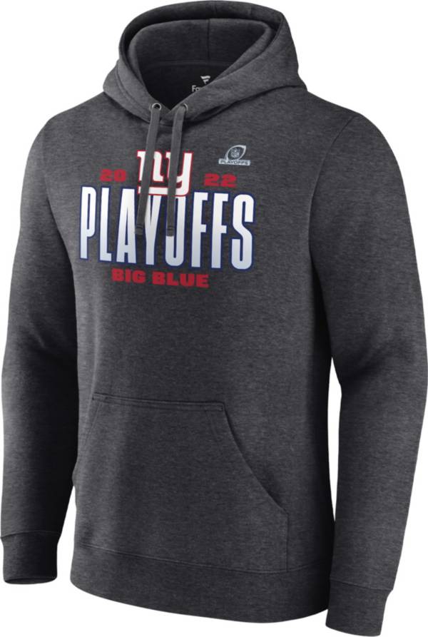 New York Giants Sideline Club Men's Nike NFL Pullover Hoodie.