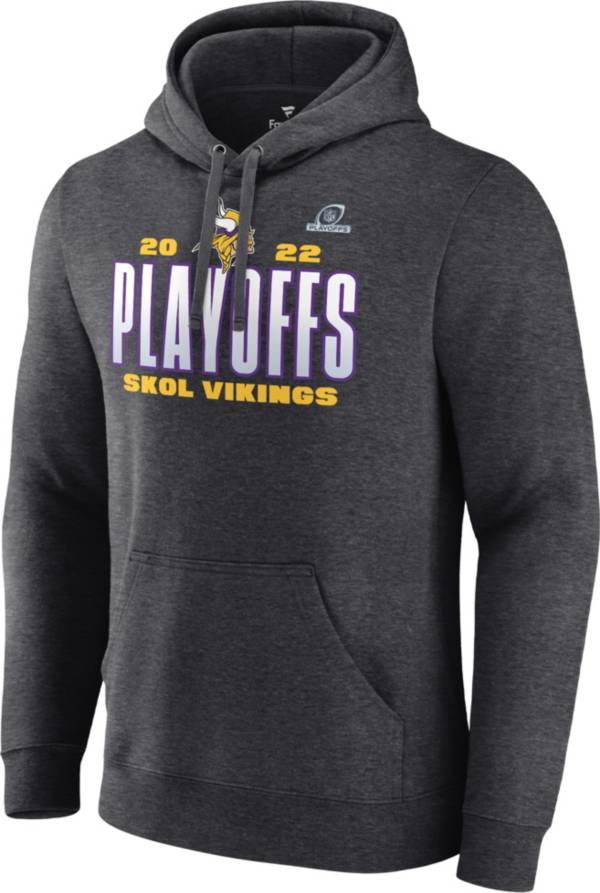 Men's Nike Heathered Charcoal/Purple Minnesota Vikings Tri-Blend