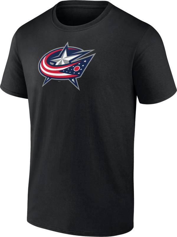 NHL '22-'23 Special Edition Columbus Blue Jackets Primary Logo Black T-Shirt product image