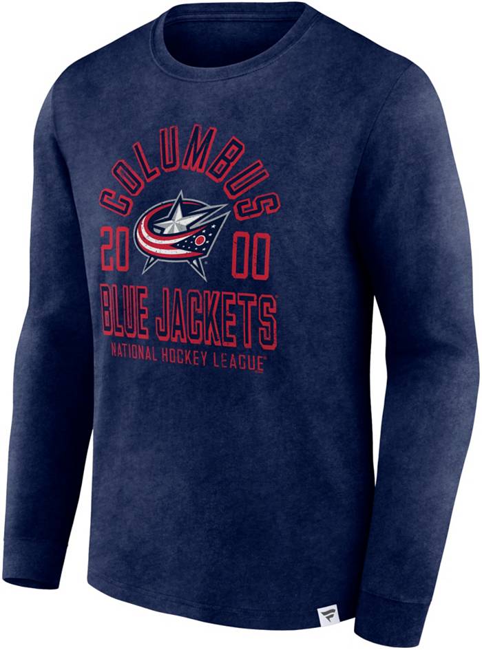 Vintage Columbus Blue Jackets Hockey Jersey