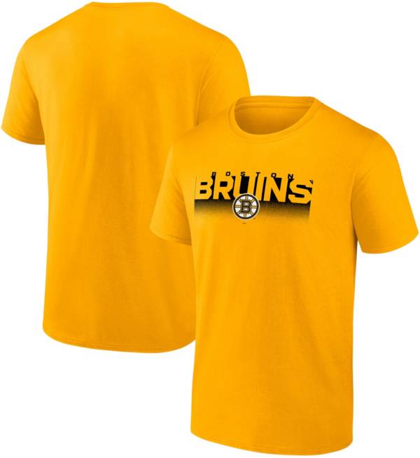 NHL Boston Bruins Formation Yellow Gold T-Shirt product image