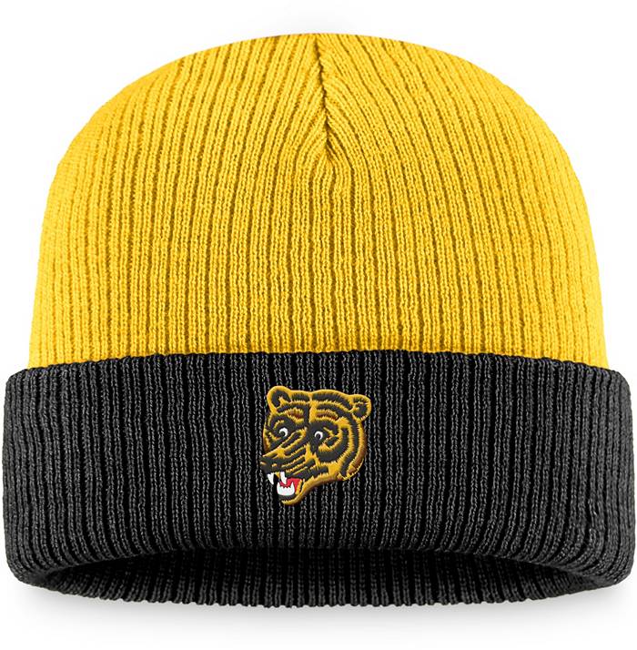 adidas NHL Boston Bruins Beanie Hat, One Size, Grey 