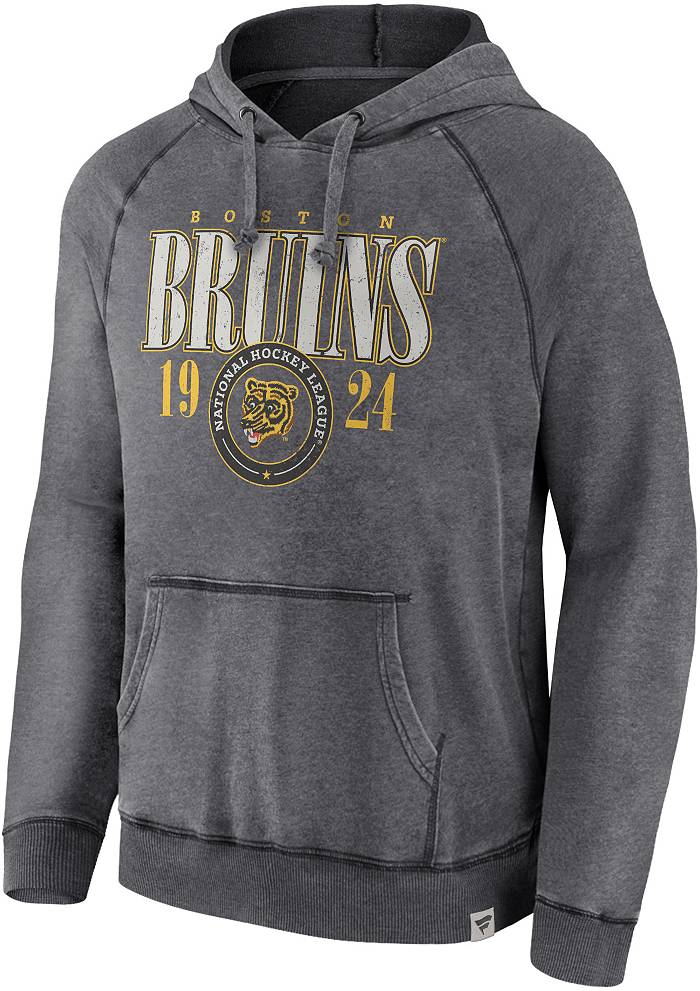 Boston Bruins Youth Primary Logo Pullover Hoodie - Black