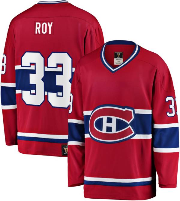 Fanatics Men's NHL Montreal Canadiens Patrick Roy #33 Jersey product image