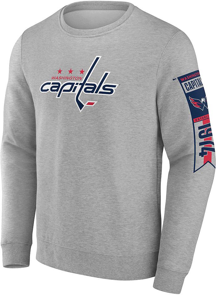 Official NHL Licensed Washington Capitals Red Long Sleeve T-Shirt Size M