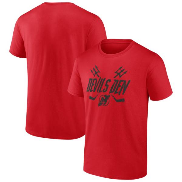 NHL New Jersey Devils Ice Cluster Red T-Shirt product image