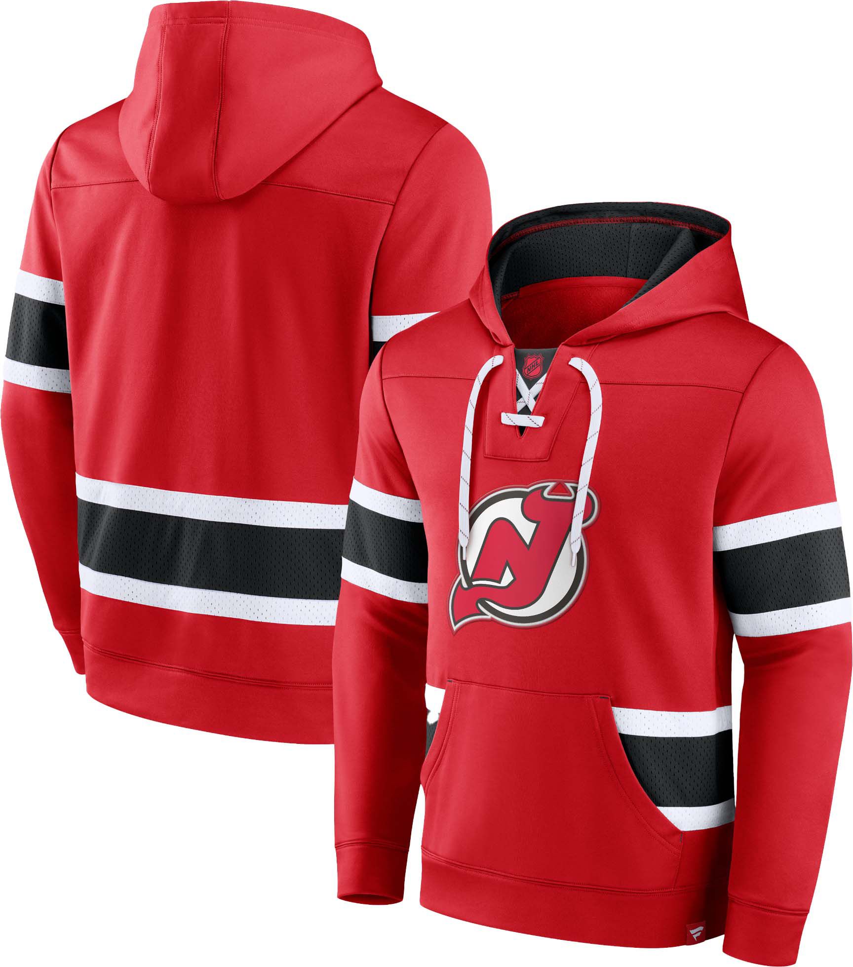 nj devils hooded sweatshirt