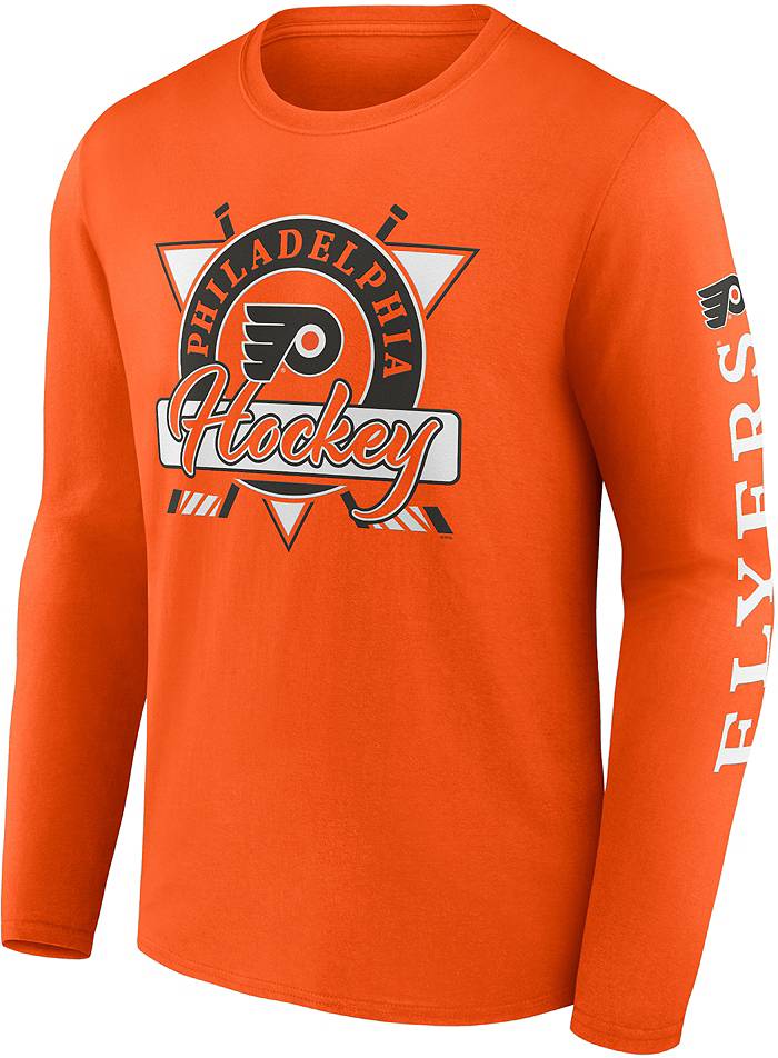 Orange philadelphia flyers wordmark logo shirt, hoodie, sweater