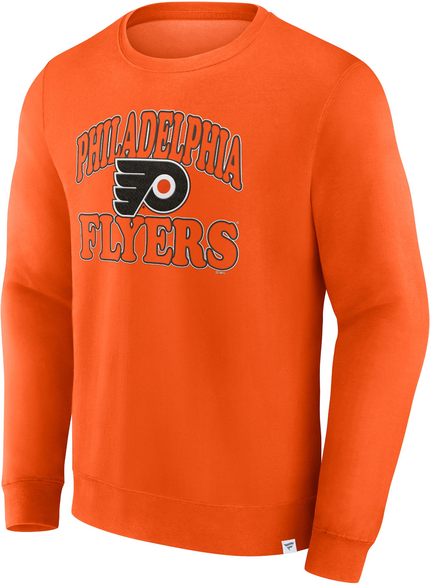 Fanatics NHL Philadelphia Flyers Vintage Orange Crew Neck Sweatshirt Connecticut Post Mall