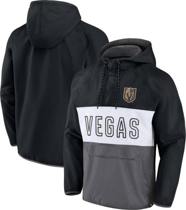 NHL Vegas Golden Knights Defender Black/Storm Pullover Jacket product image