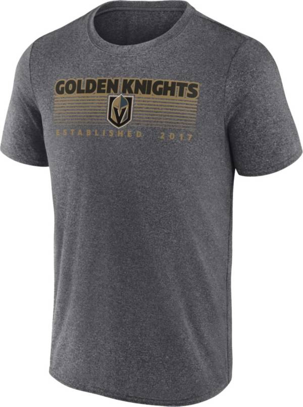 NHL Vegas Golden Knights Lights Out Charcoal Synthetic T-Shirt product image