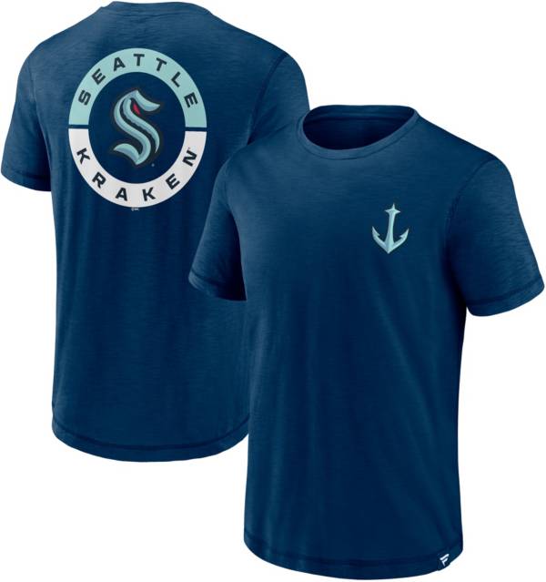 Wright & Ditson Nhl Seattle Kraken Anchor Print T-shirt In White