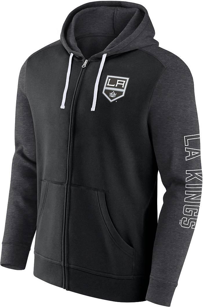 Men's Los Angeles Kings JH Design Black Alternate Logo Jacket