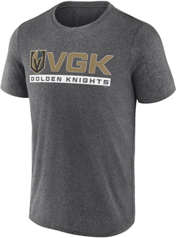 Vegas Golden Knights Youth Pro Assist Long Sleeve T-Shirt - Gray/Black