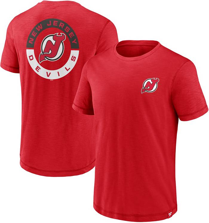 Men's New Jersey Devils White Alternate Logo T-Shirt