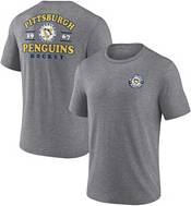 NHL Pittsburgh Penguins Vintage Navy Tri-Blend T-Shirt
