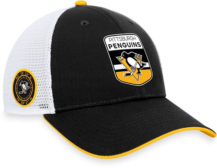 Men's Fanatics Branded Black/White Pittsburgh Penguins 2022 NHL