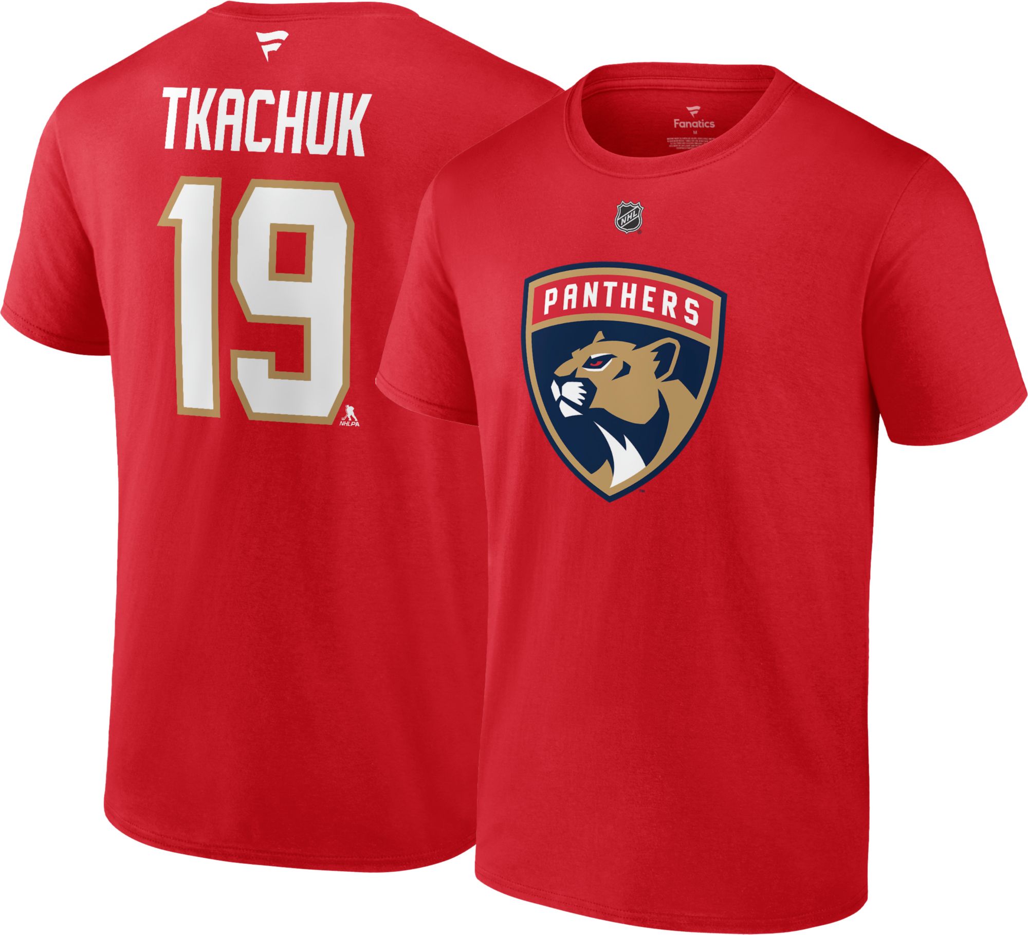 NHL Adult Florida Panthers Matthew Tkachuk #19 Red T-Shirt product image